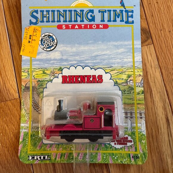 1996 Ertl Shining Time Station RHENEAS Thomas The Tank Train 4104 NEW RARE - Picture 1 of 2